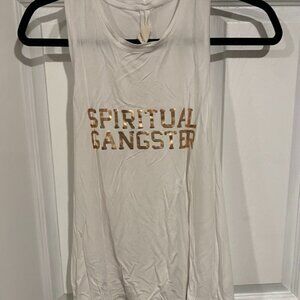 Spiritual Gangster SG Varsity Studio Tank Size Medium